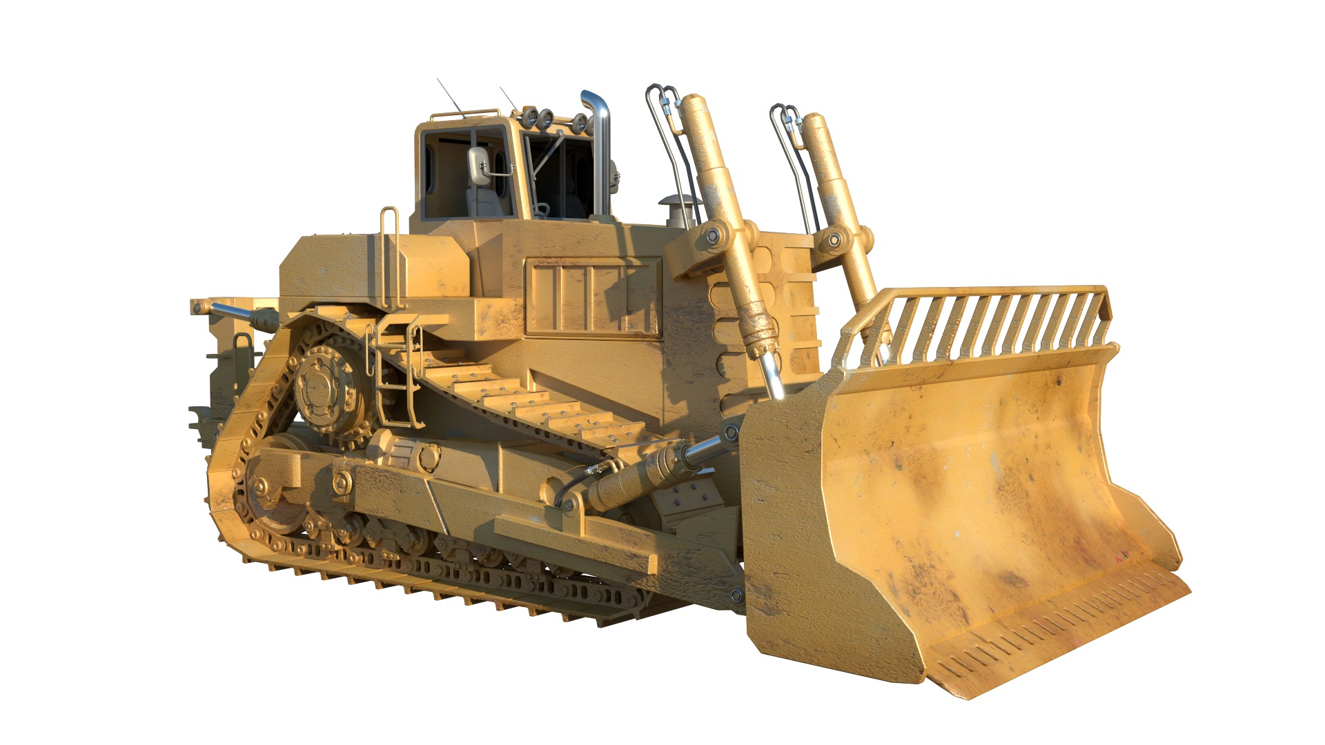 BULLDOZER  3D model_3
