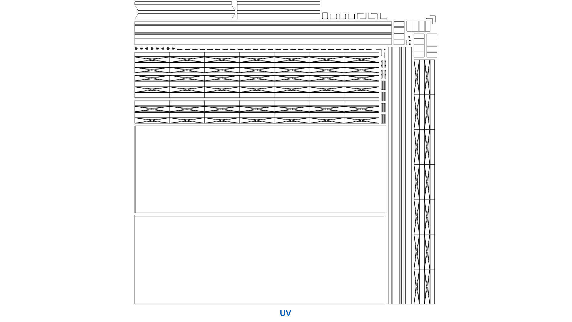 Shelf And Storage Box 1B Low-poly 3D model_13