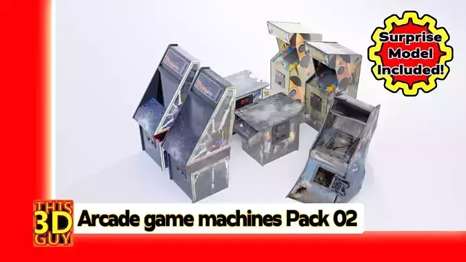 Video Game Machines Pack02