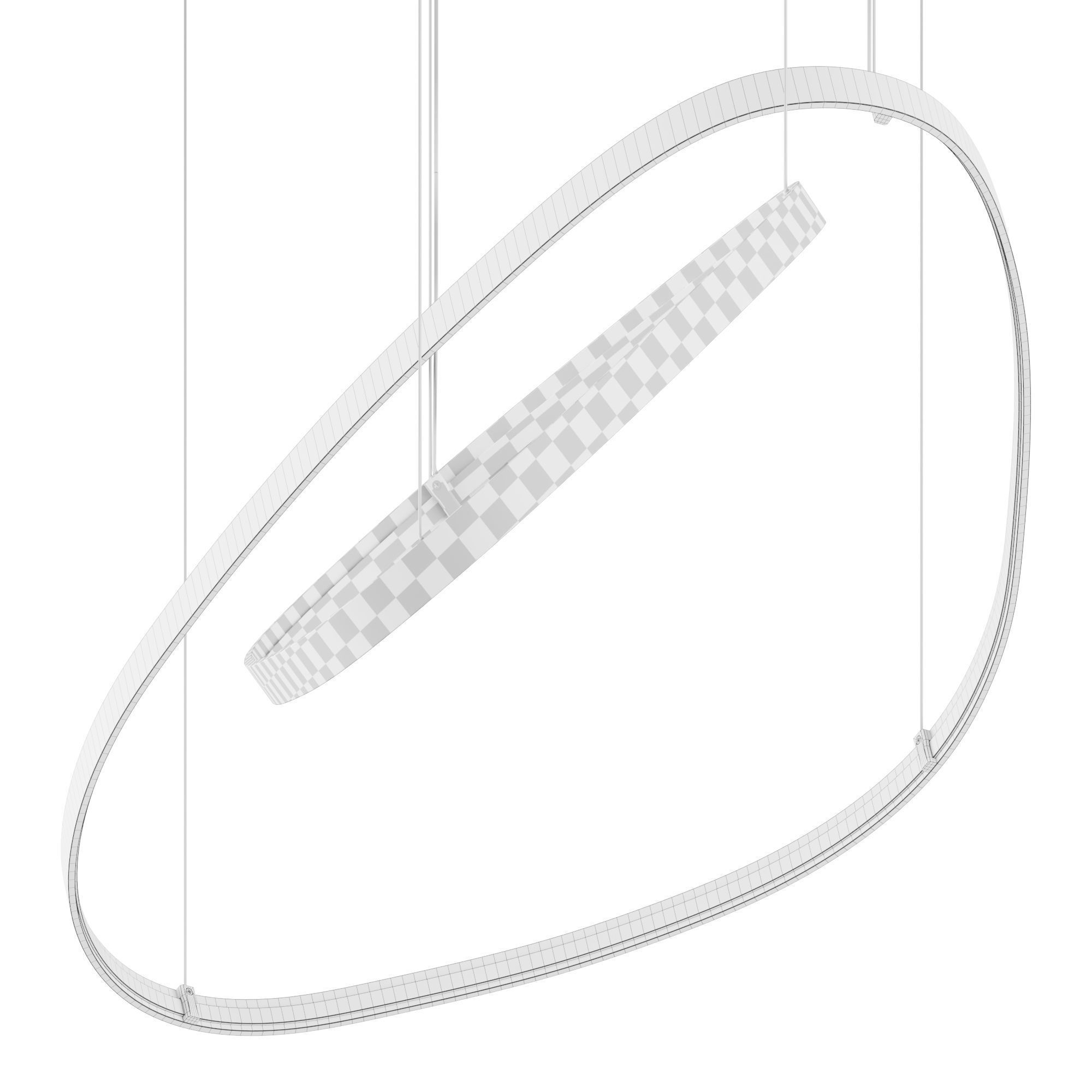 Cattelan Italia MAGELLANO Hanging lamp 3D model_2