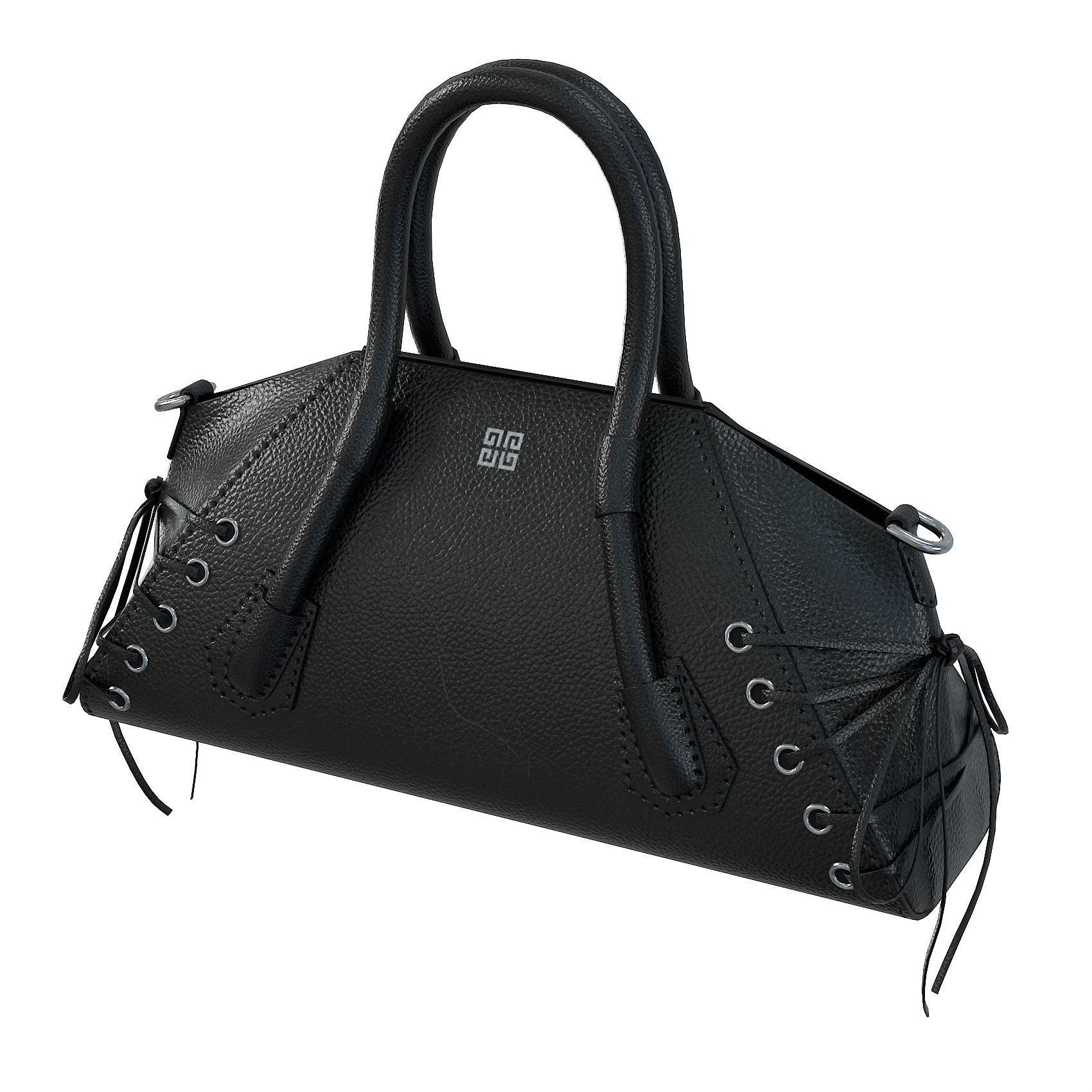Givenchy Mini Antigona Bag Black Low-poly 3D model_5