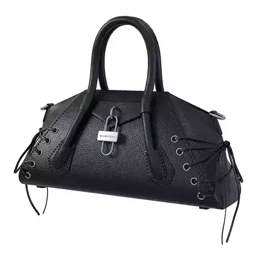Givenchy Mini Antigona Bag Black Low-poly 3D model