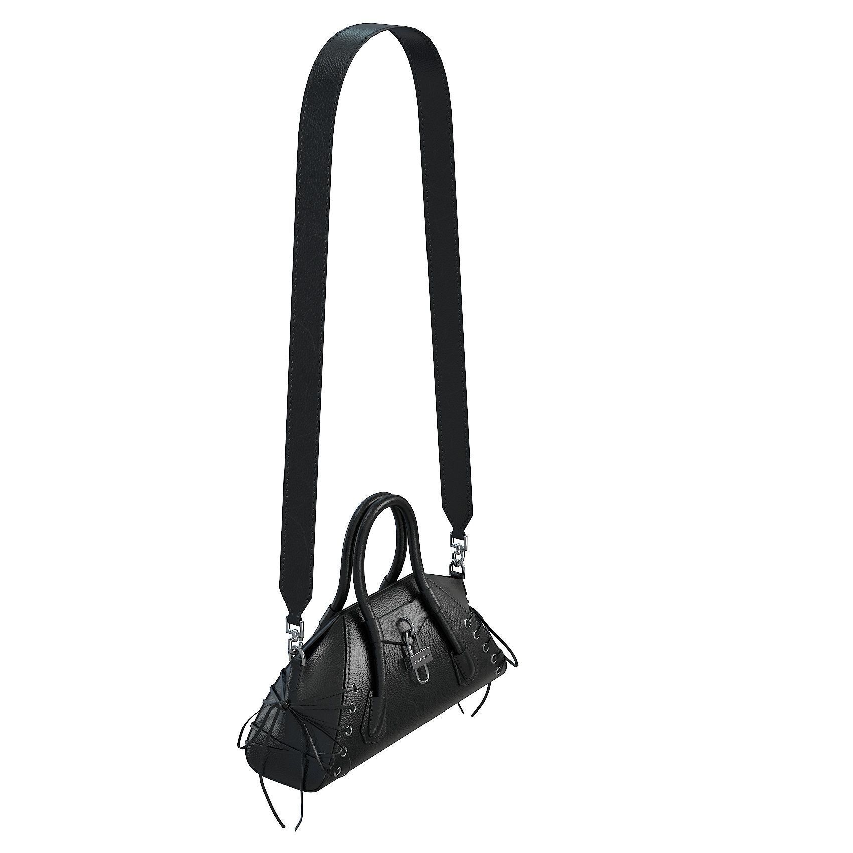 Givenchy Mini Antigona Bag Black Low-poly 3D model_2