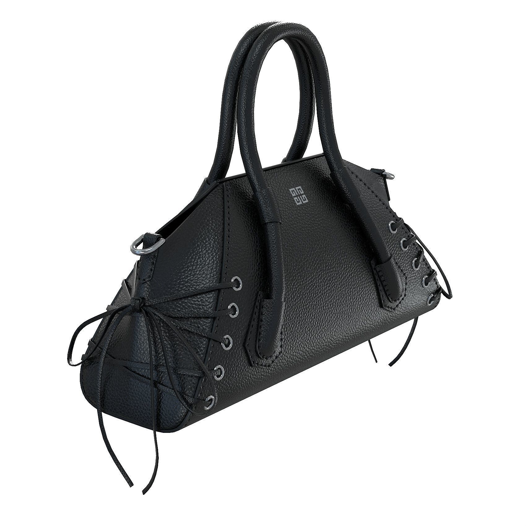 Givenchy Mini Antigona Bag Black Low-poly 3D model_6
