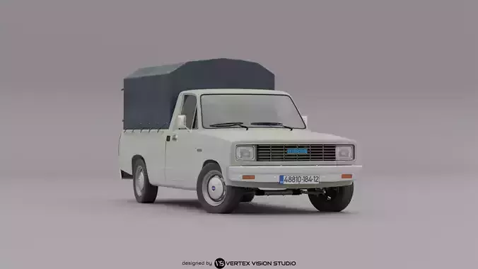 Mazda B2000 Sundowner 3D model