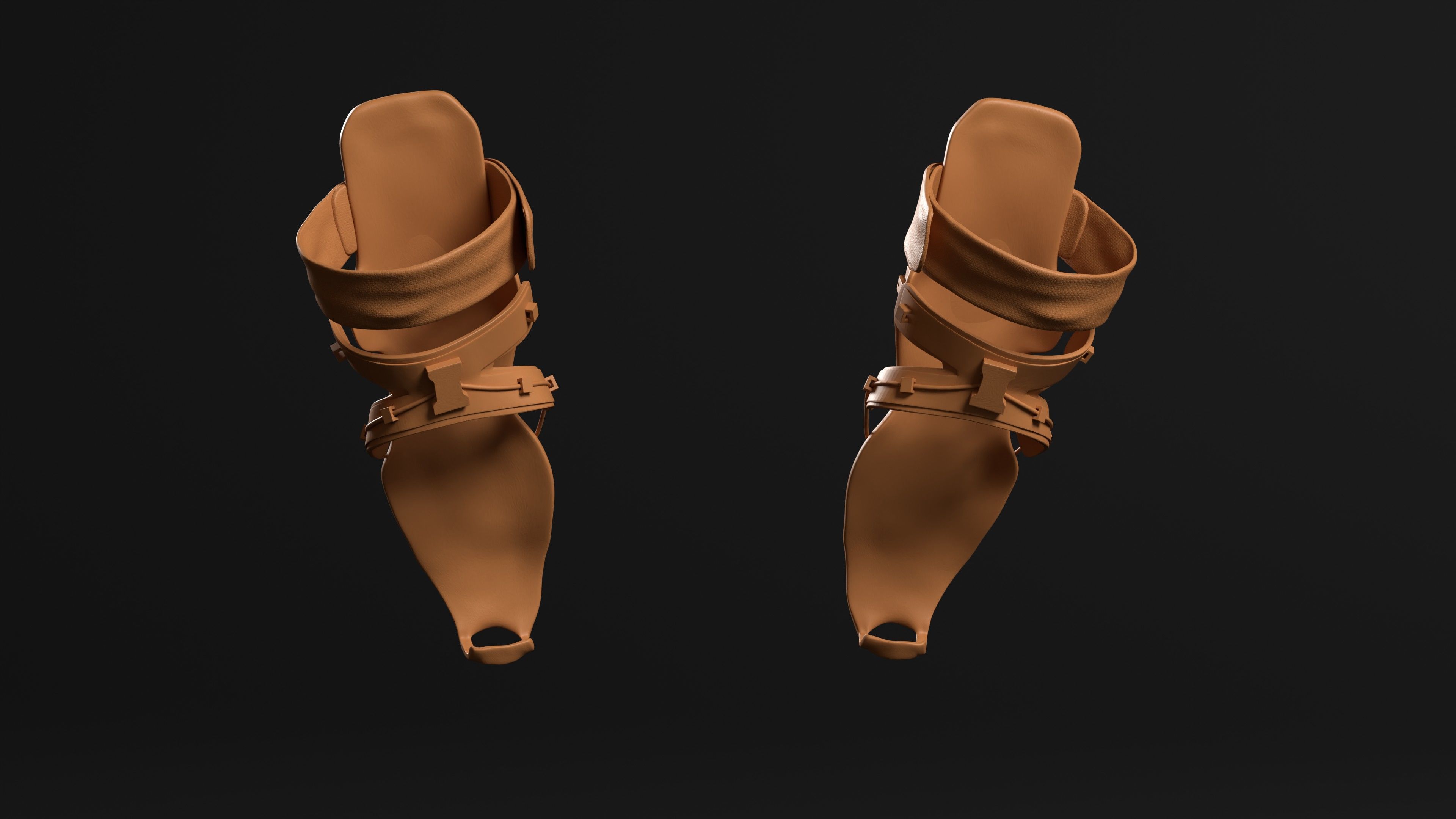 Mobius Wrist Band for motocross 3D print model_8