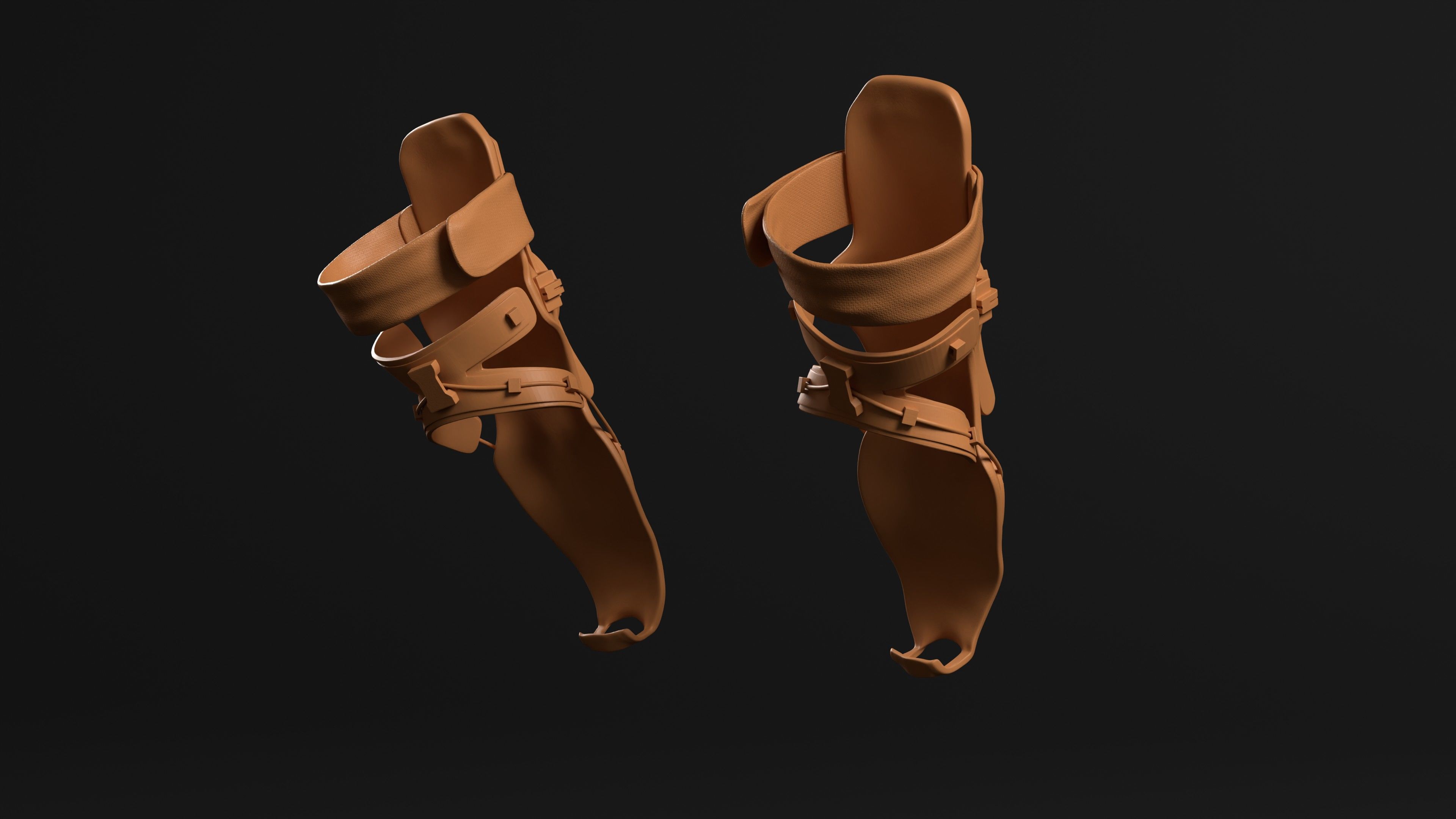 Mobius Wrist Band for motocross 3D print model_7