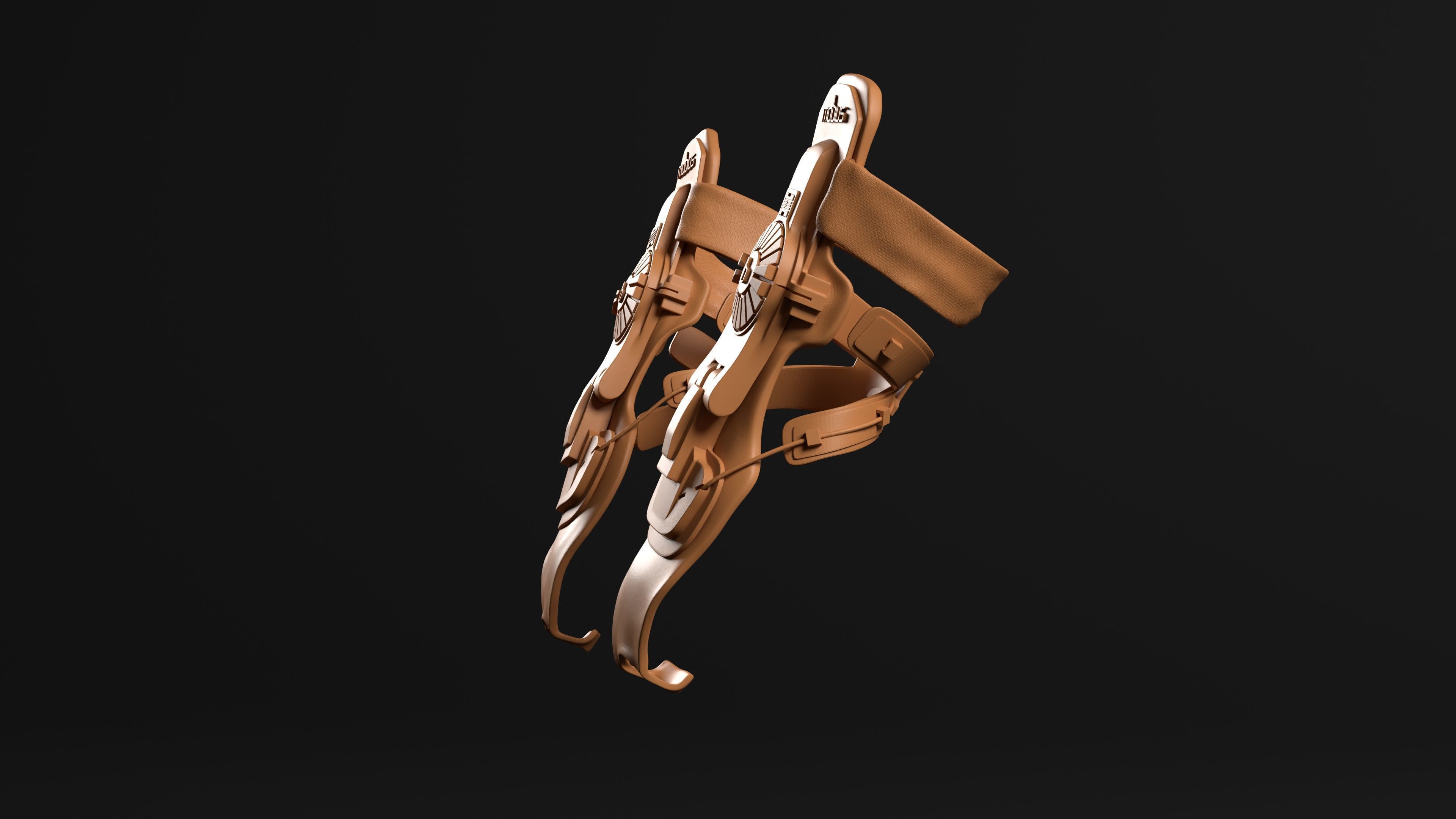 Mobius Wrist Band for motocross 3D print model_10