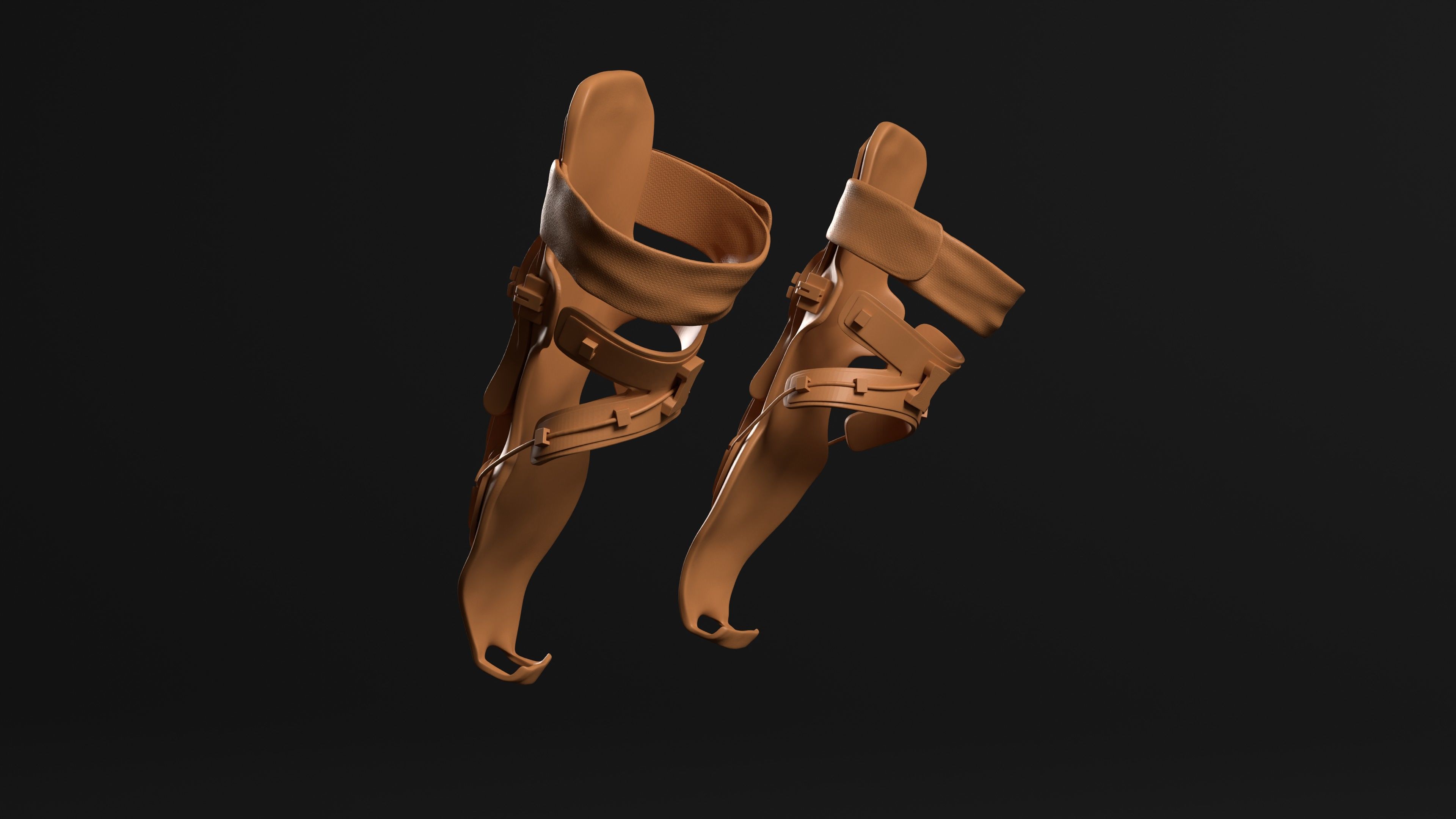 Mobius Wrist Band for motocross 3D print model_9