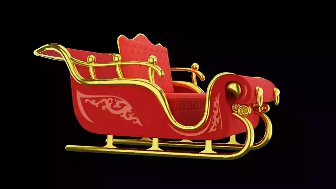 Christmas Santa Sleigh