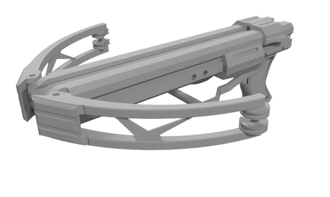 Powerful Crossbow 3D print model_2