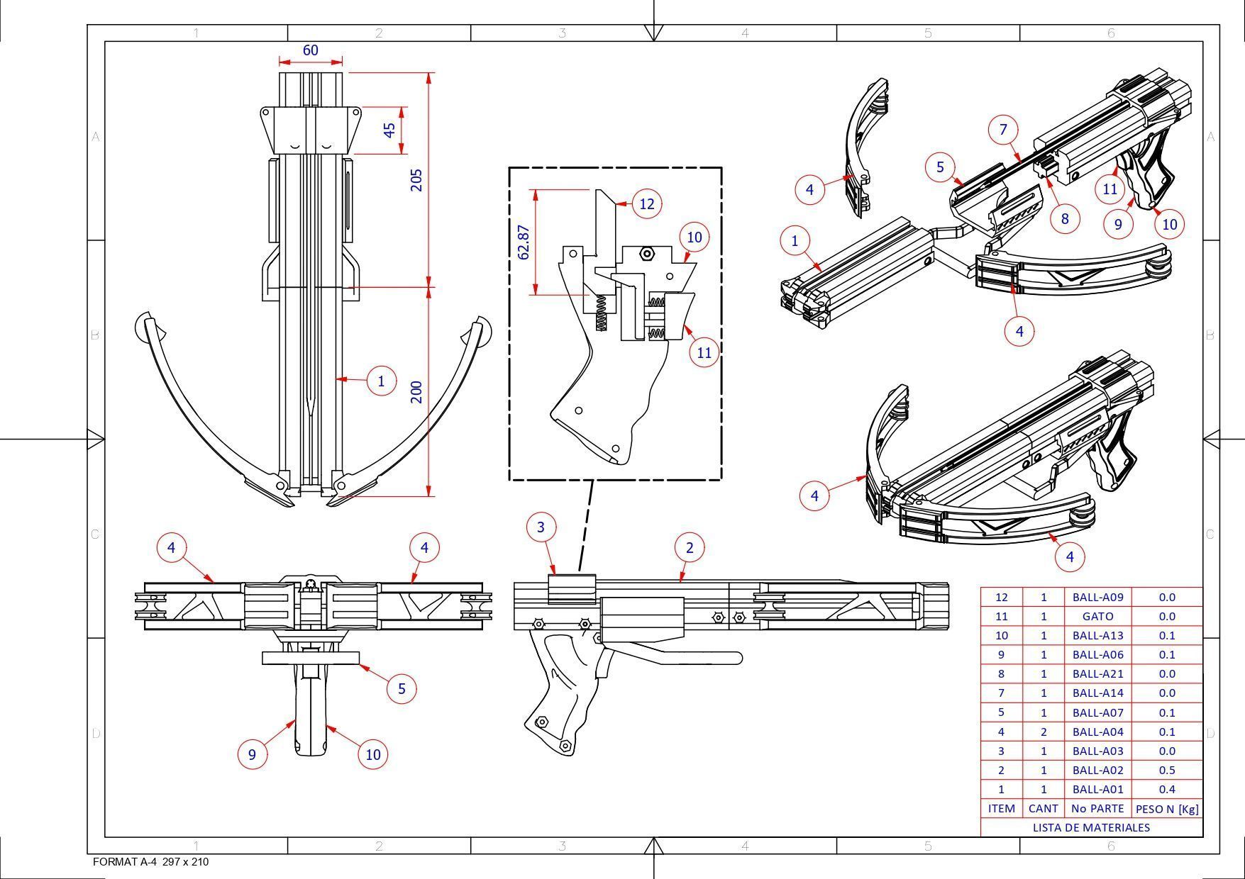Powerful Crossbow 3D print model_7