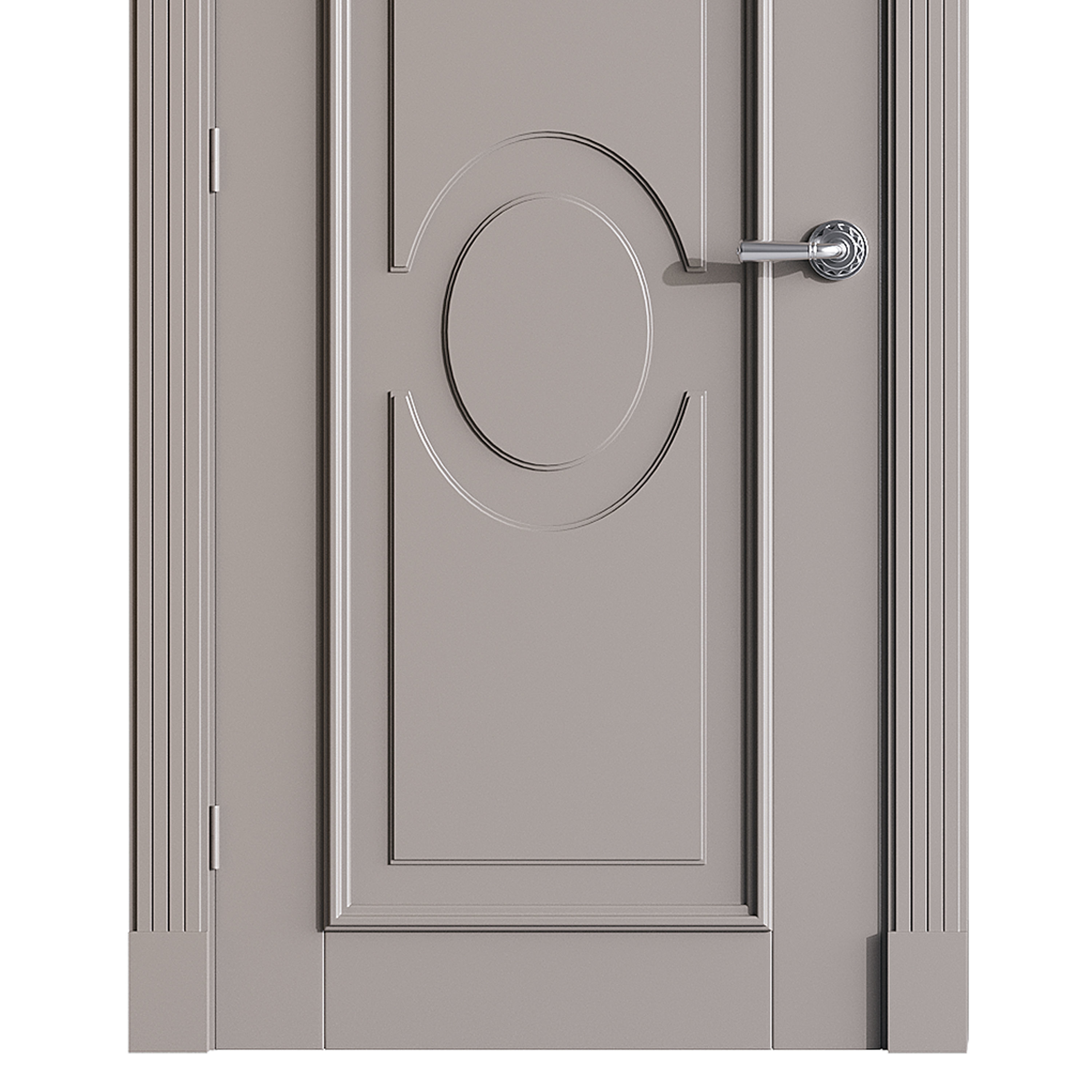 Modern entrance door 65 3D model_4