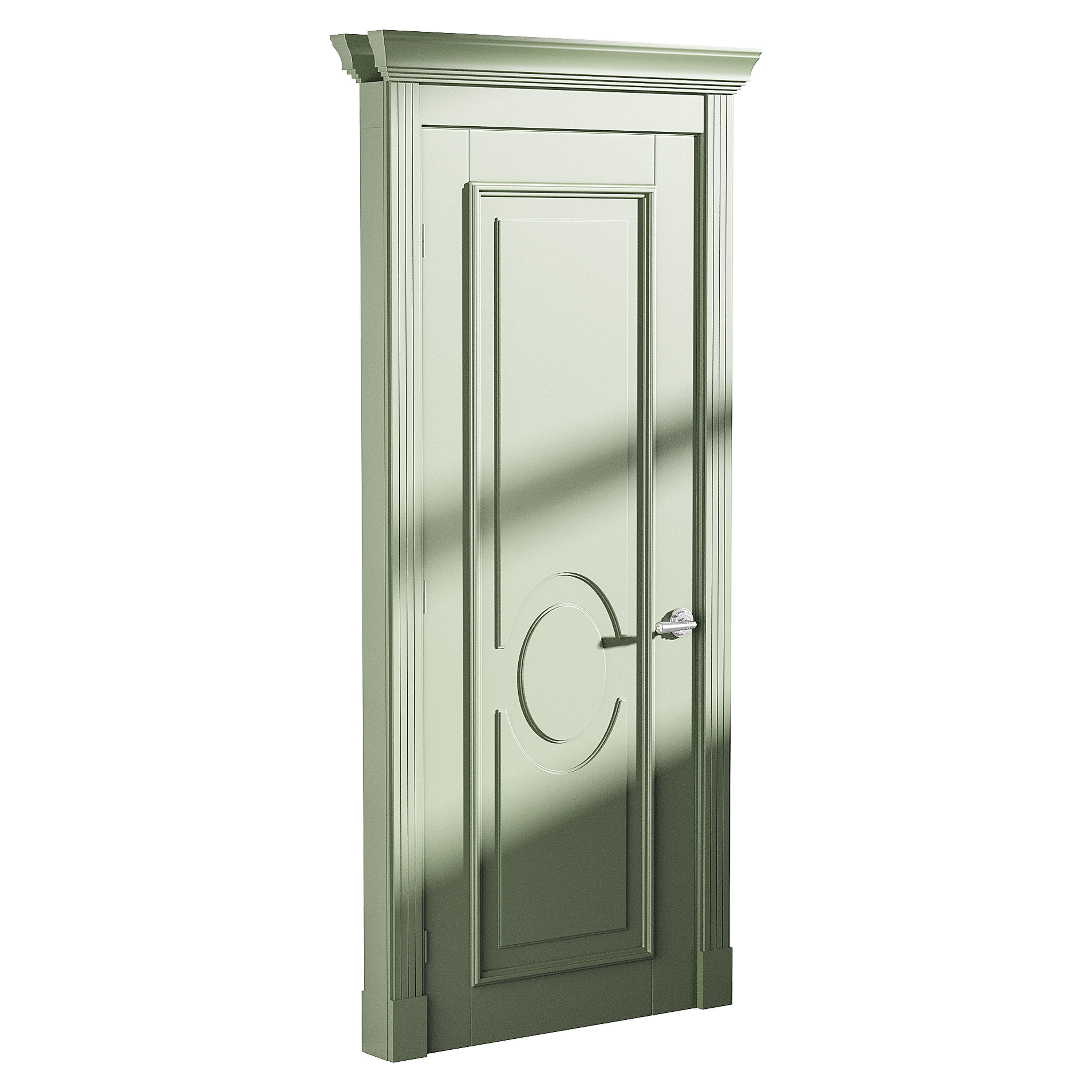Modern entrance door 65 3D model_12