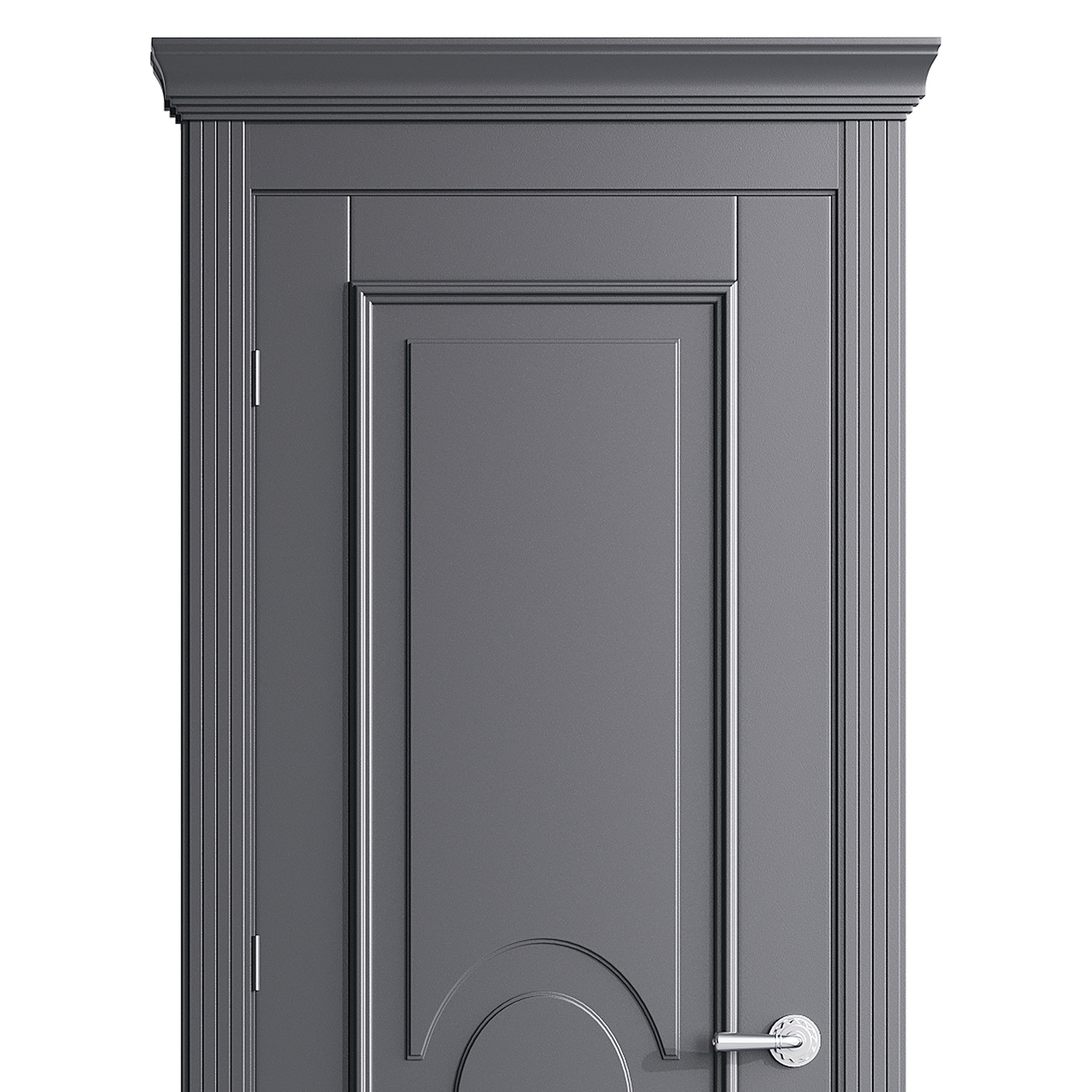 Modern entrance door 65 3D model_9