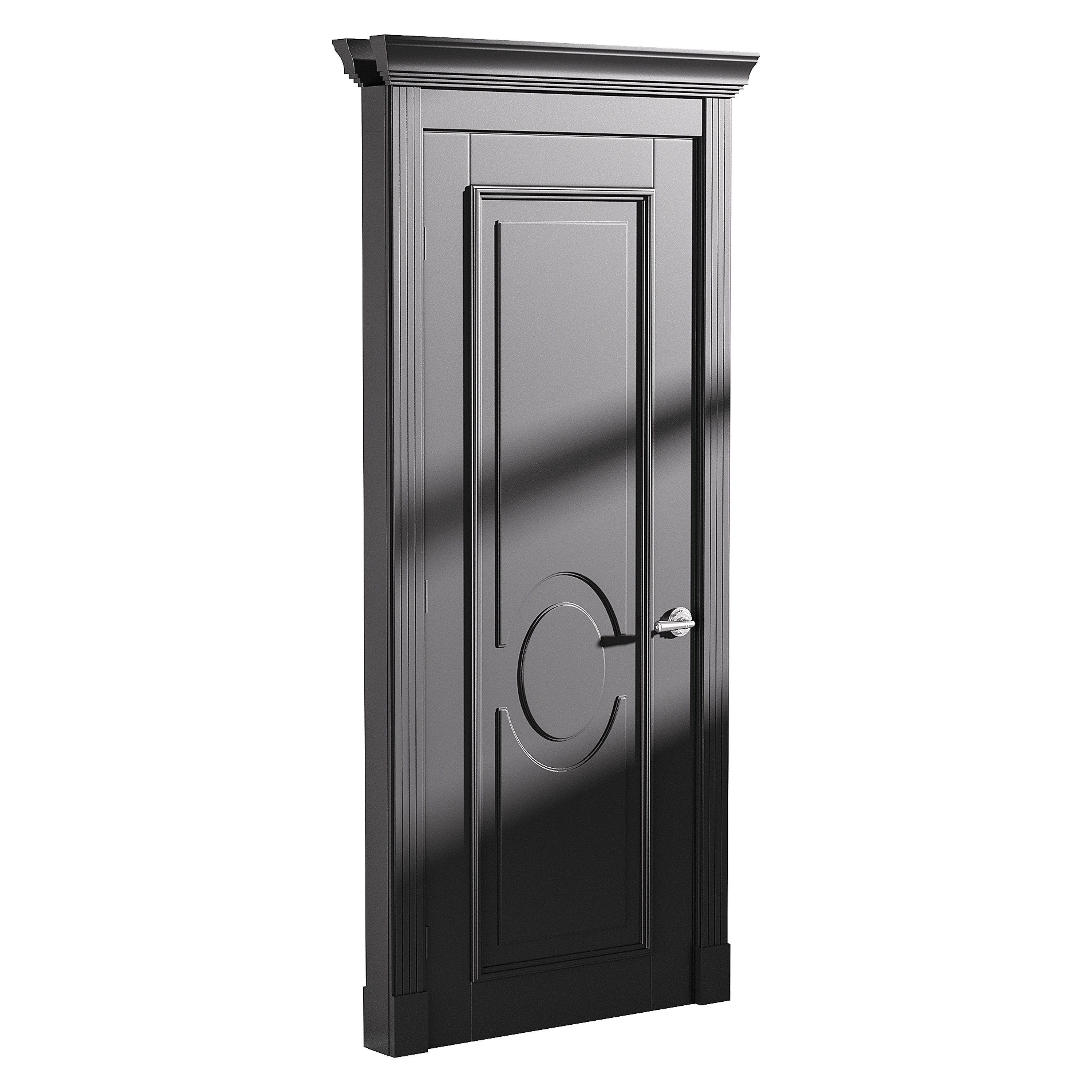 Modern entrance door 65 3D model_10