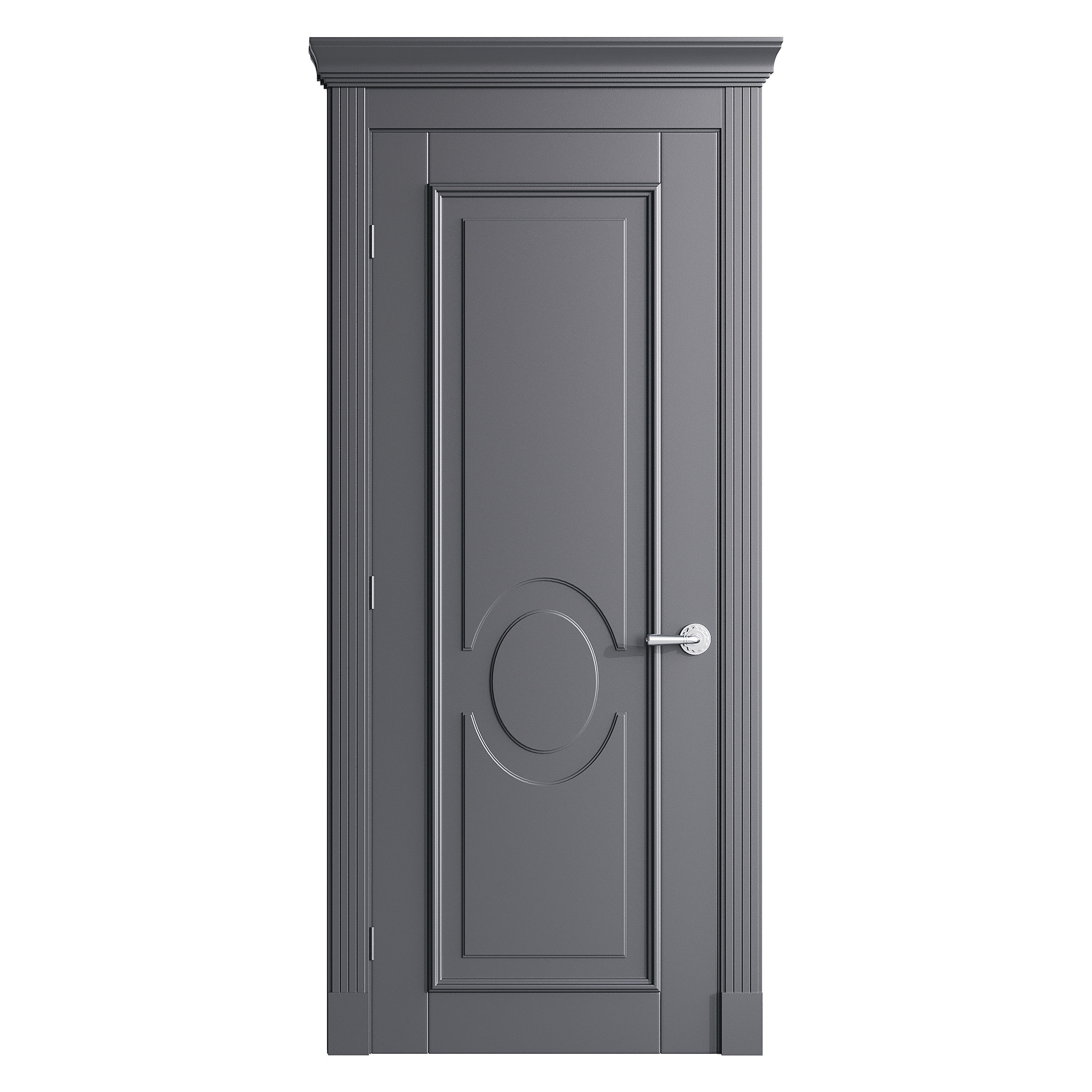 Modern entrance door 65 3D model_7