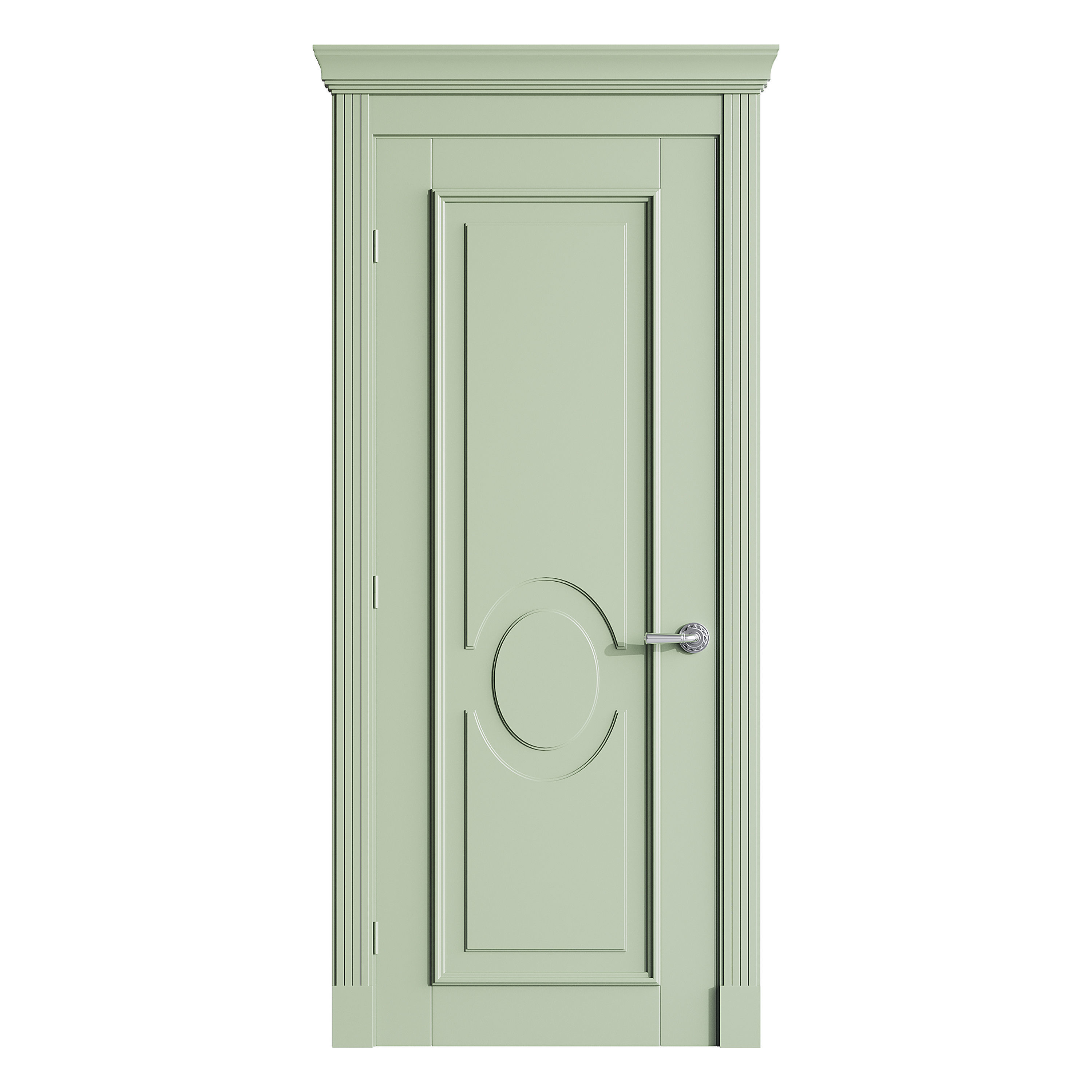 Modern entrance door 65 3D model_2