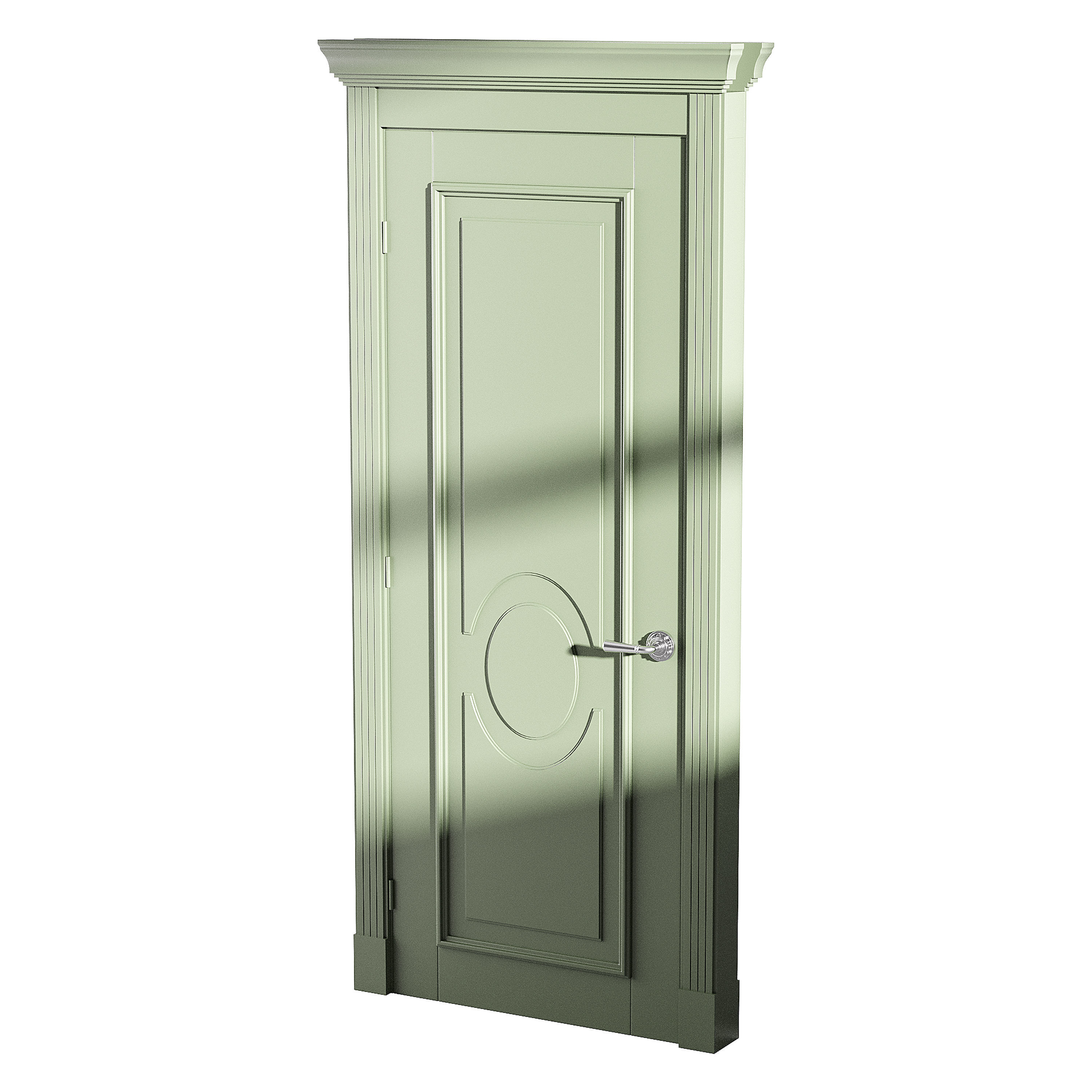 Modern entrance door 65 3D model_8