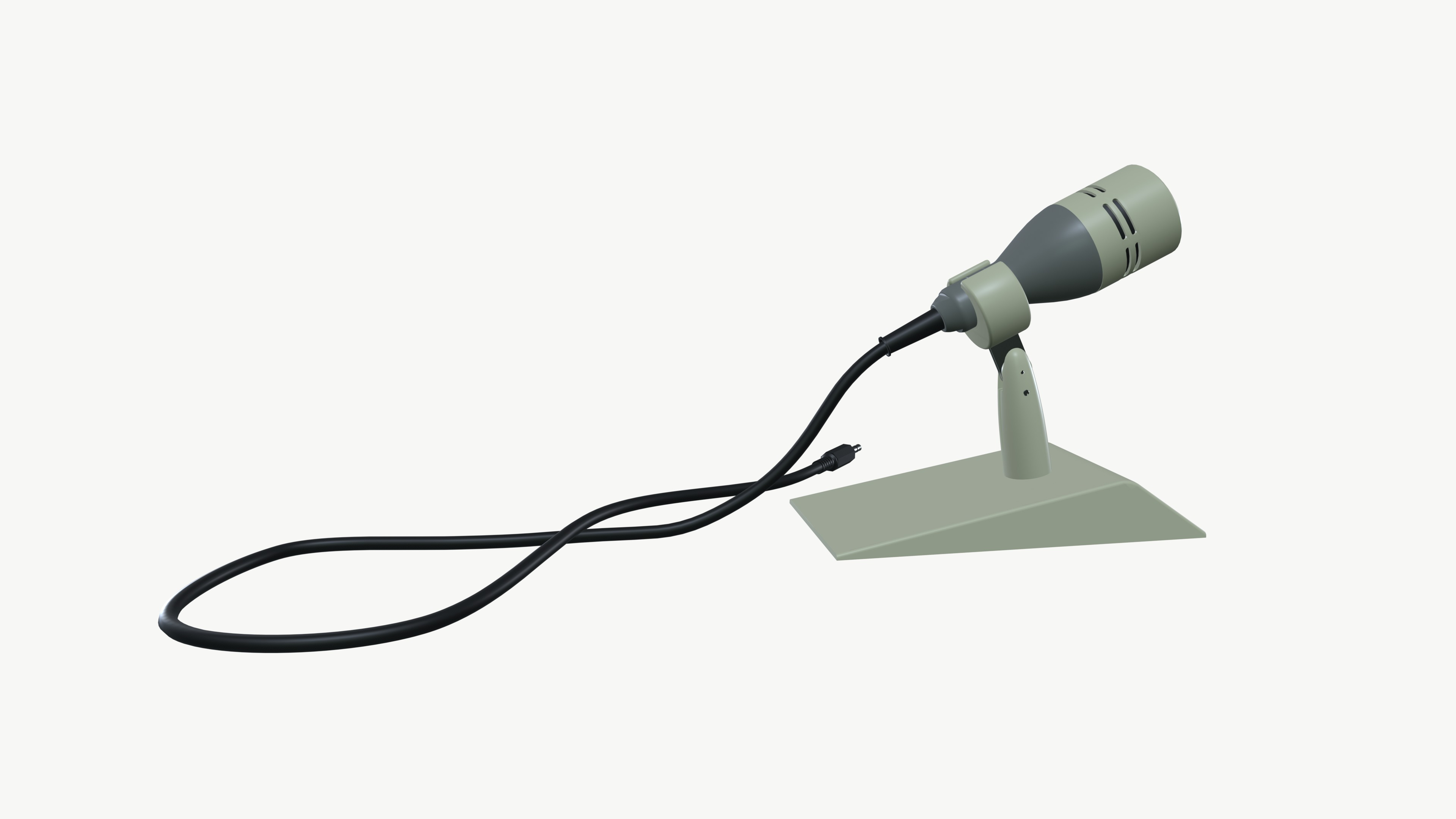 Microphone 3D model_4