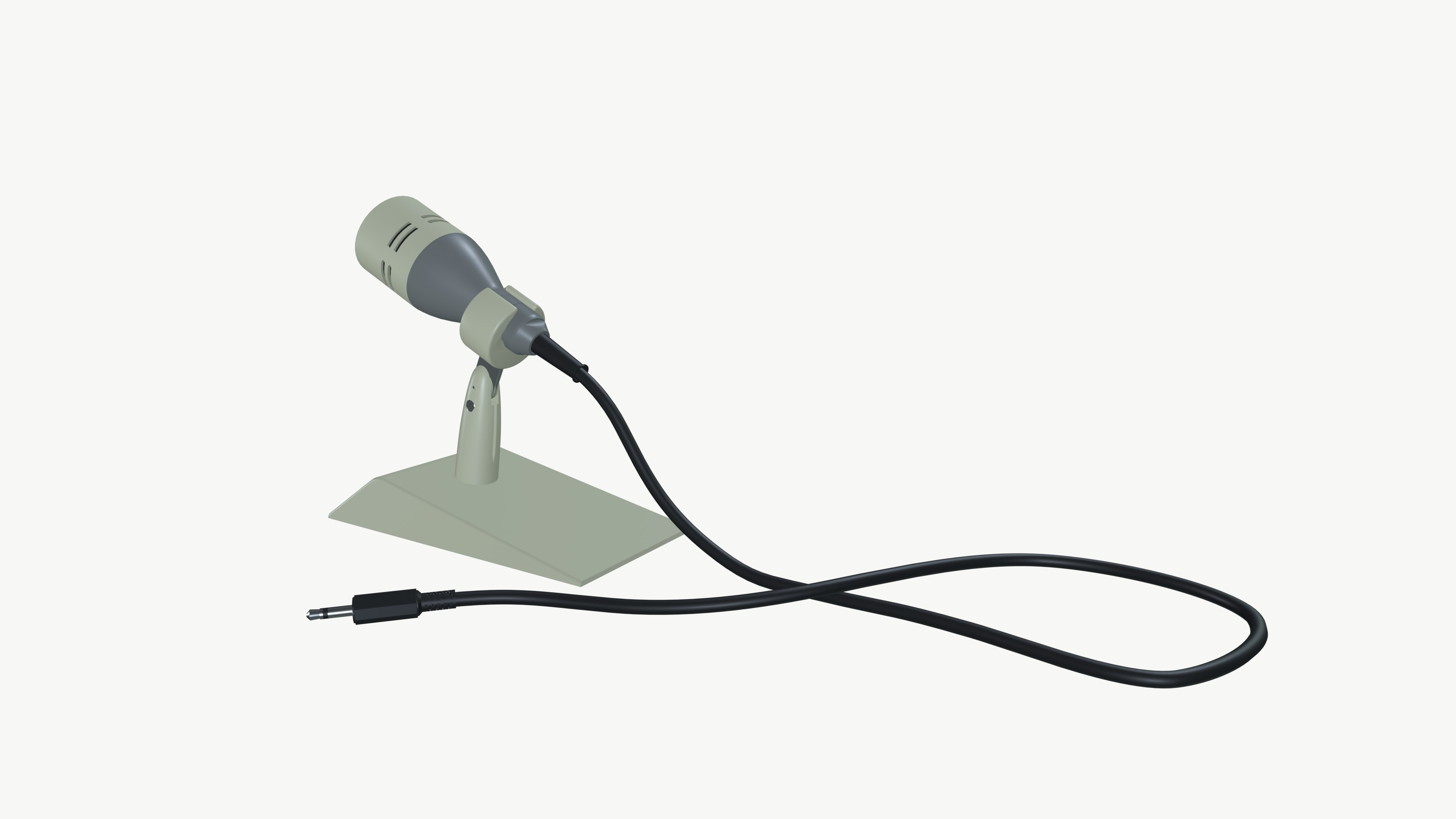 Microphone 3D model_3