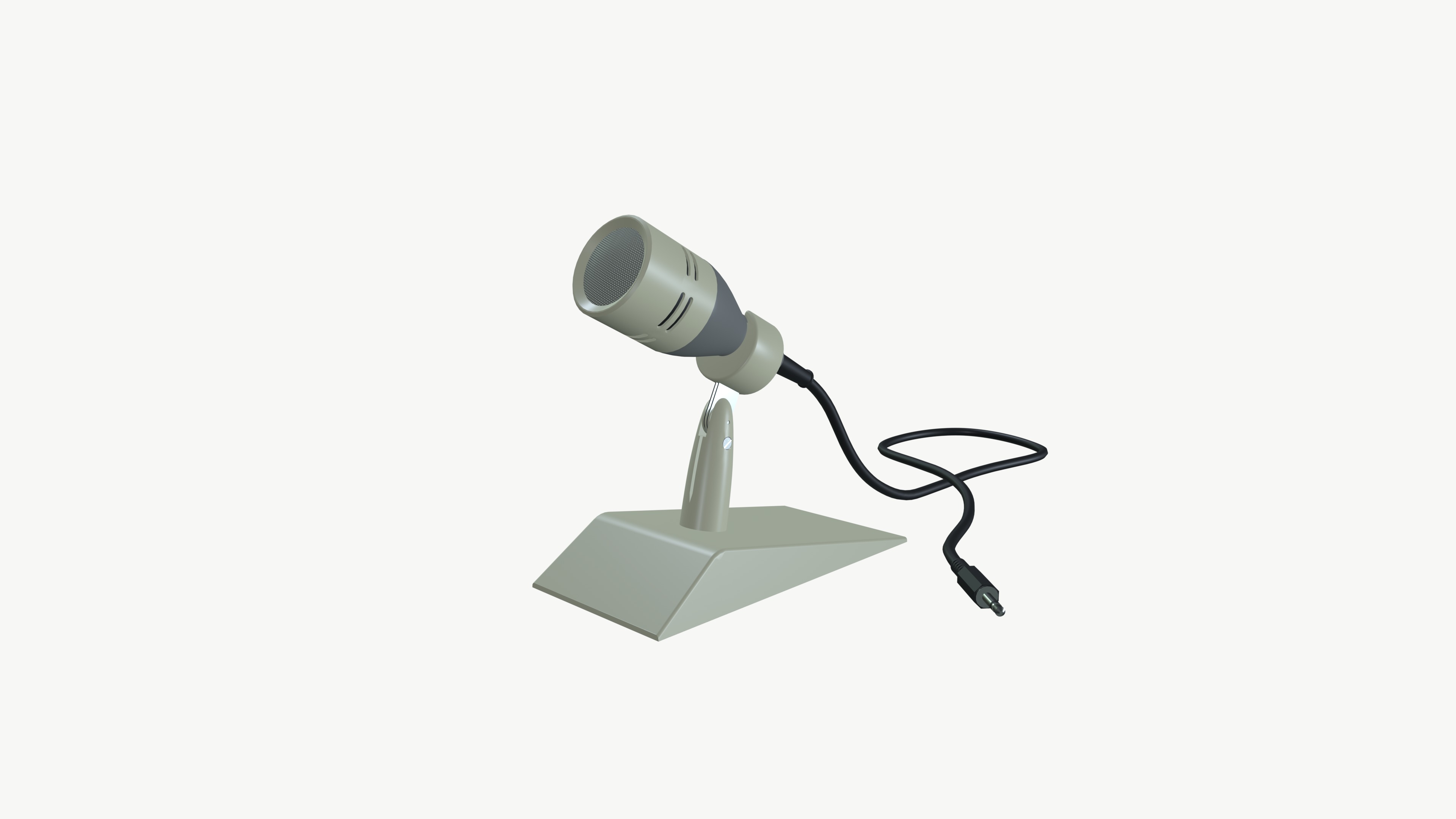 Microphone 3D model_2