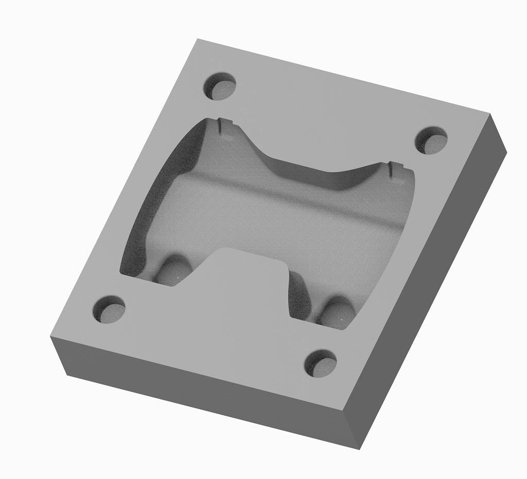 Chocolate Mold Gamepad 3D print model_2