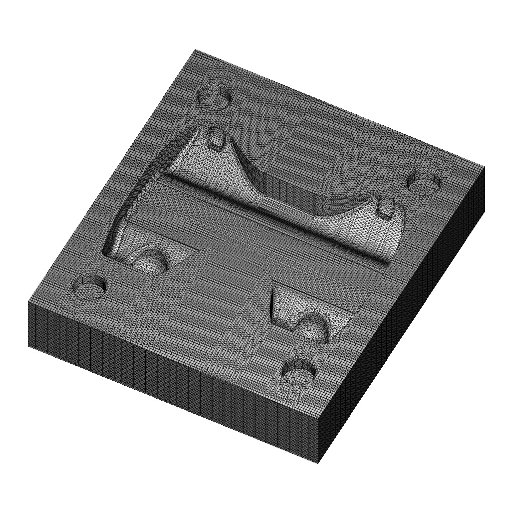 Chocolate Mold Gamepad 3D print model_4