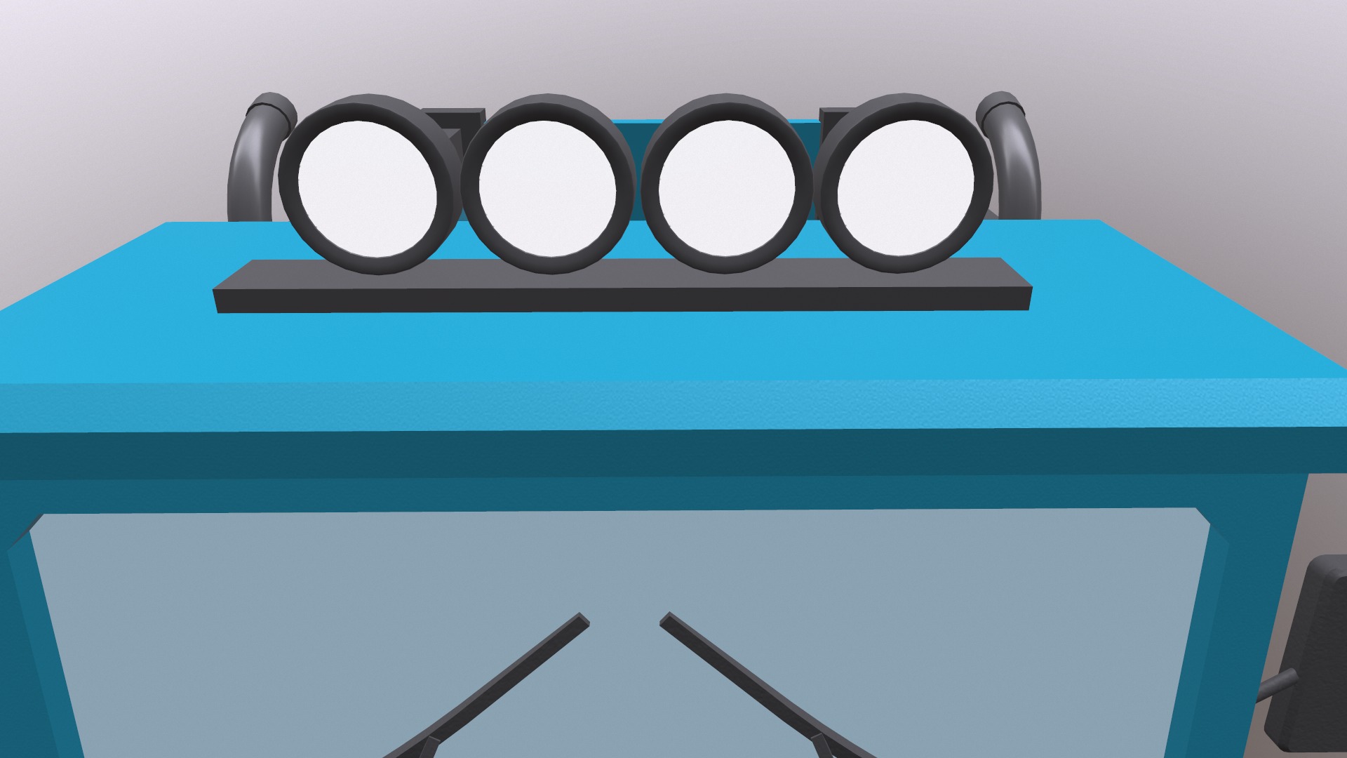 Load Trucktor With Rigged 3D model_27
