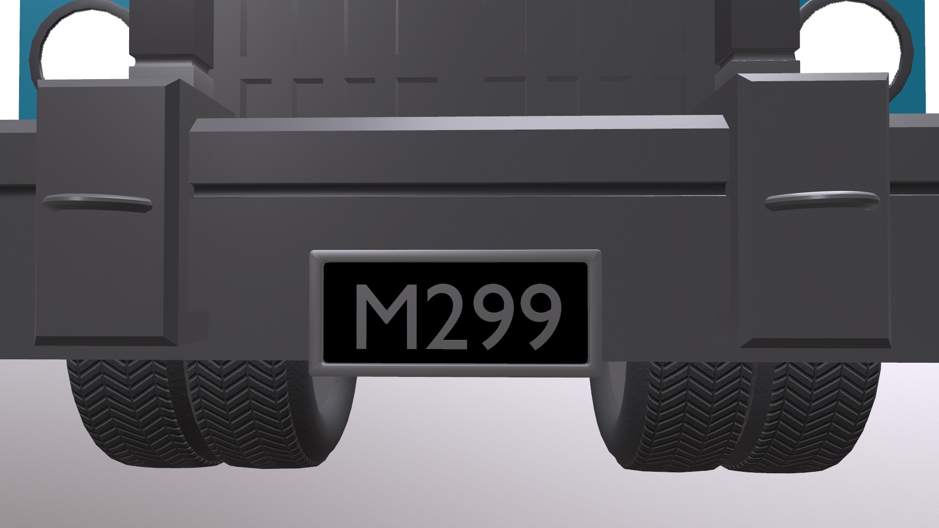 Load Trucktor With Rigged 3D model_14