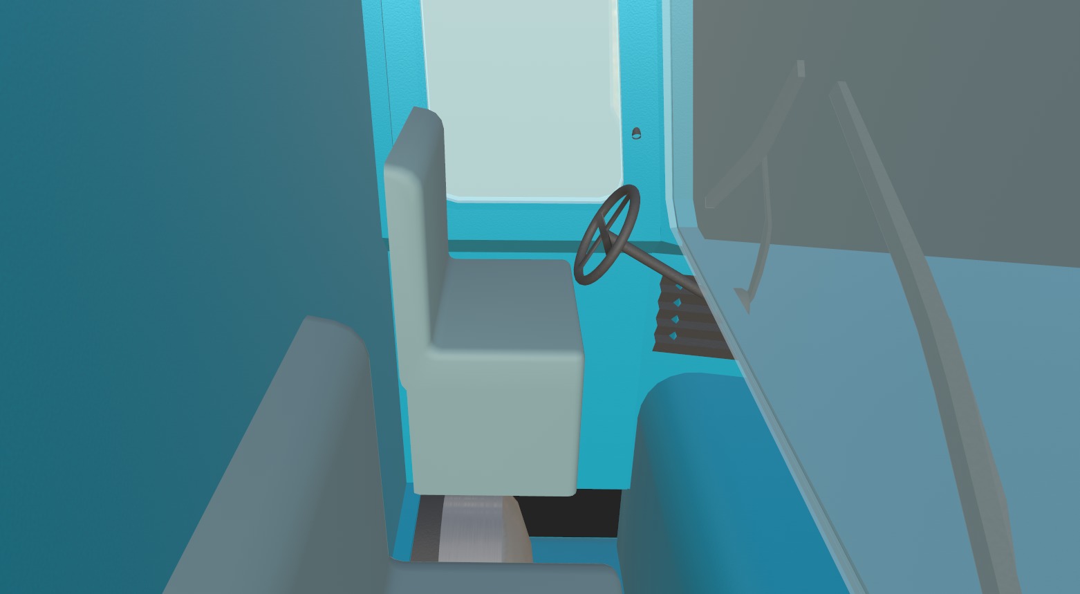 Load Trucktor With Rigged 3D model_57