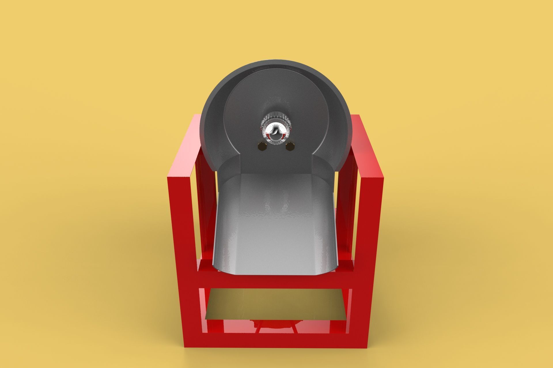 COCONUT GRATING MACHINE GRATER SHREDDER SCRAPER CHOPPER CRUSHER 3D model_13