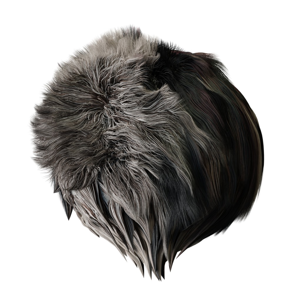 African Pygmy Hedgehog Low-poly 3D model_52