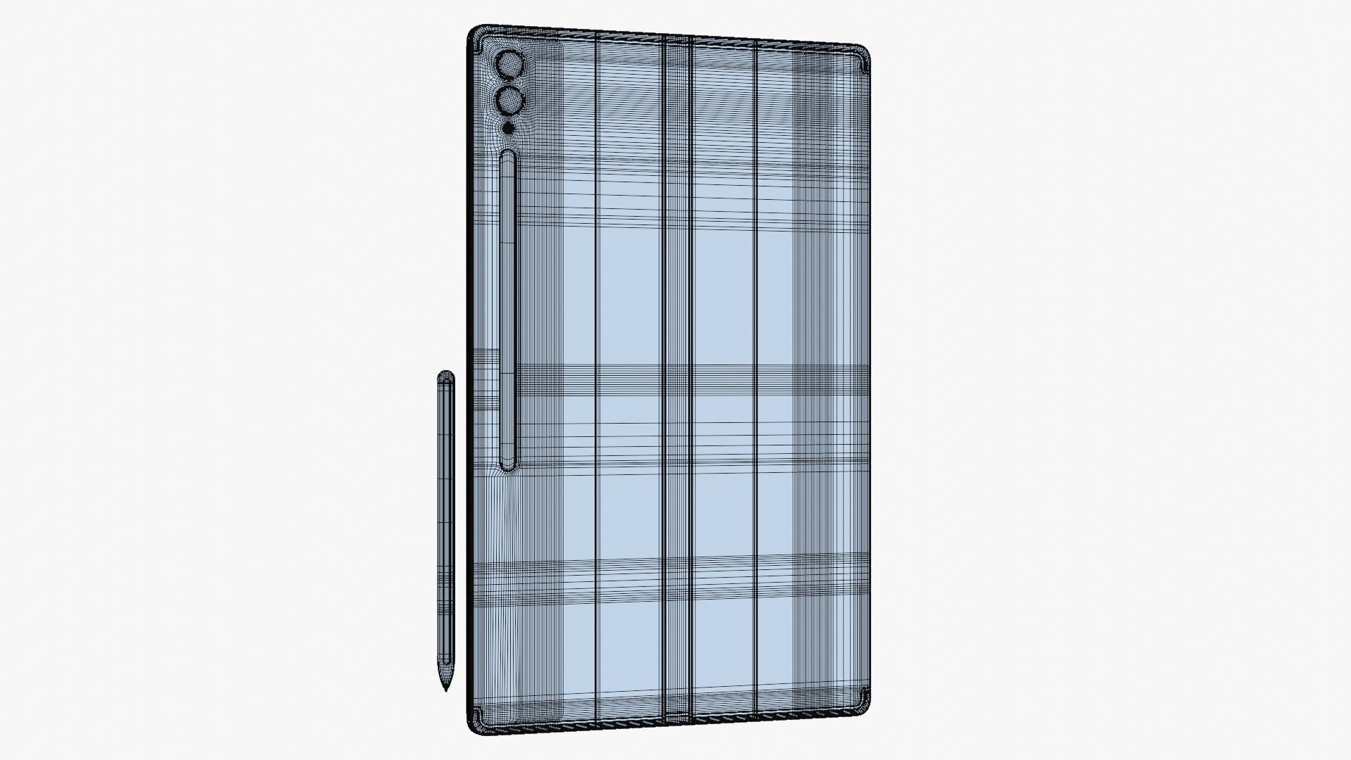 Samsung Galaxy Tab S10 Ultra Silver 3D model_23