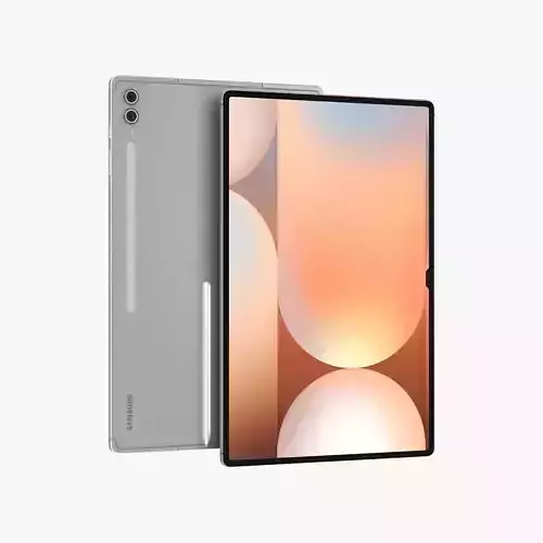 Samsung Galaxy Tab S10 Ultra Silver 3D model