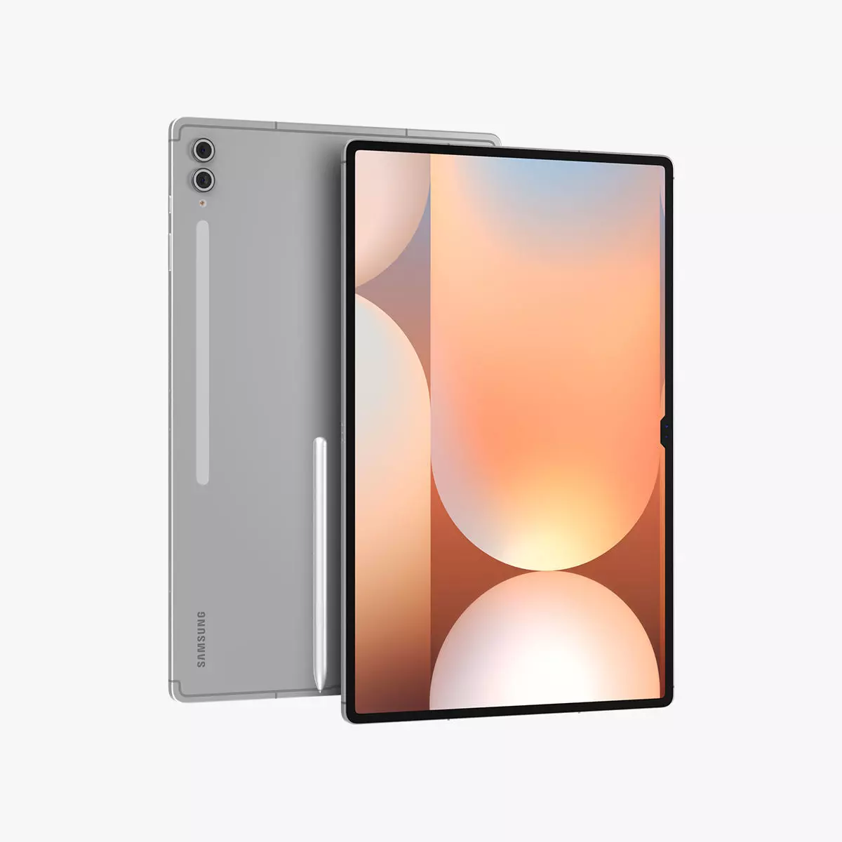 Samsung Galaxy Tab S10 Ultra Silver 3D model_0