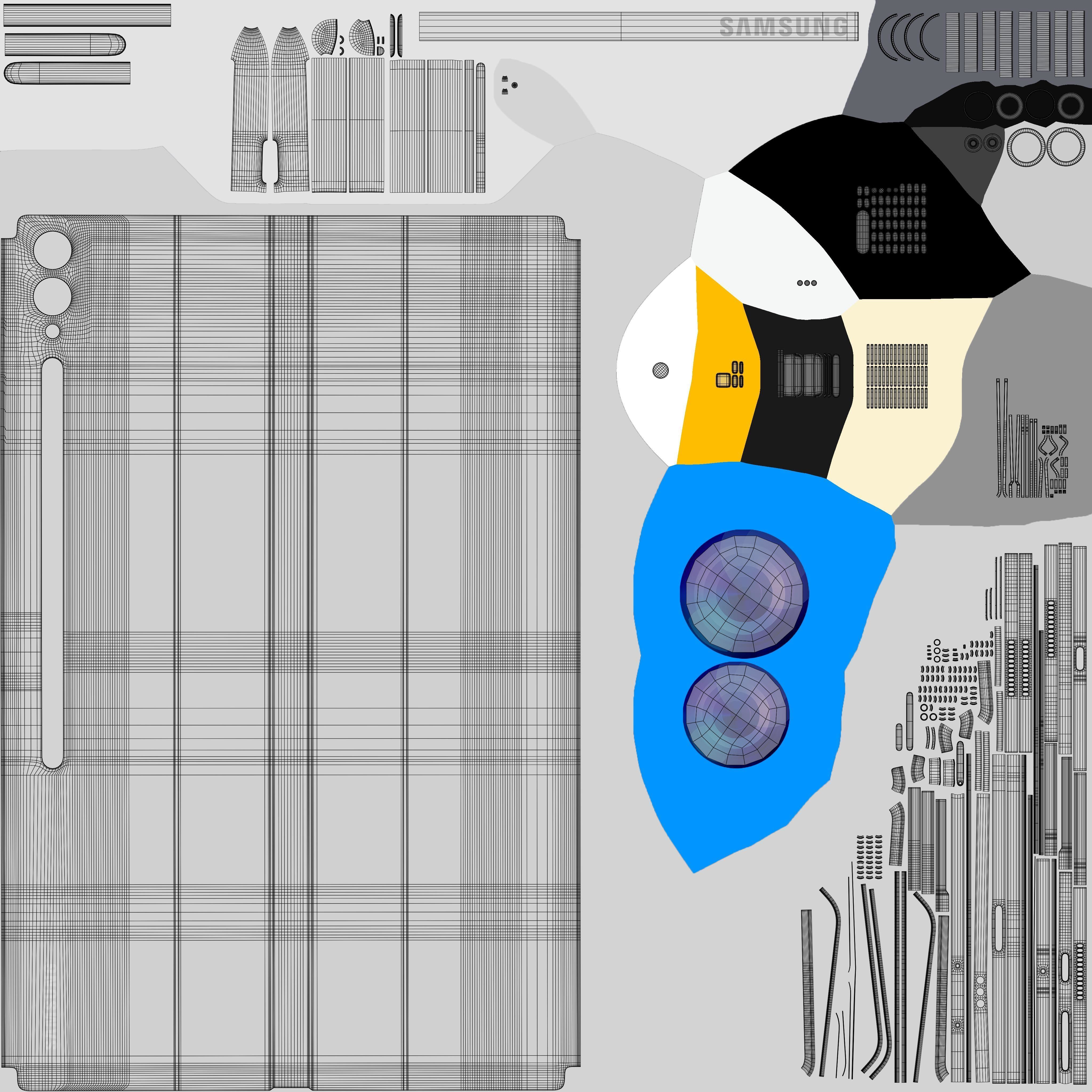 Samsung Galaxy Tab S10 Ultra Silver 3D model_12