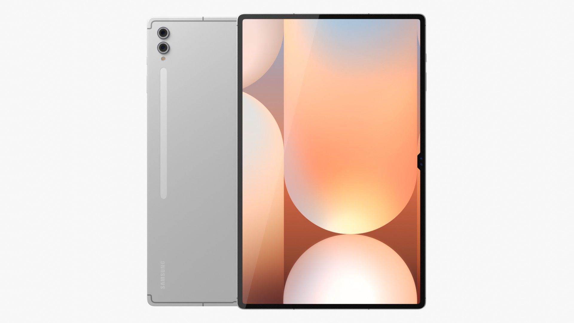 Samsung Galaxy Tab S10 Ultra Silver 3D model_1