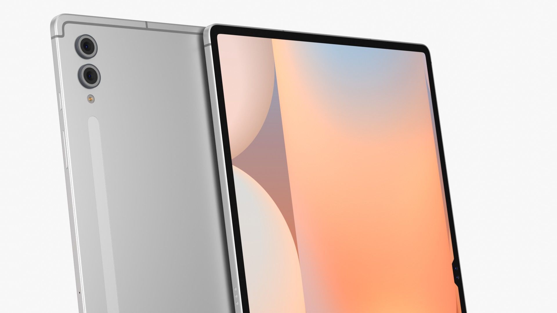 Samsung Galaxy Tab S10 Ultra Silver 3D model_3