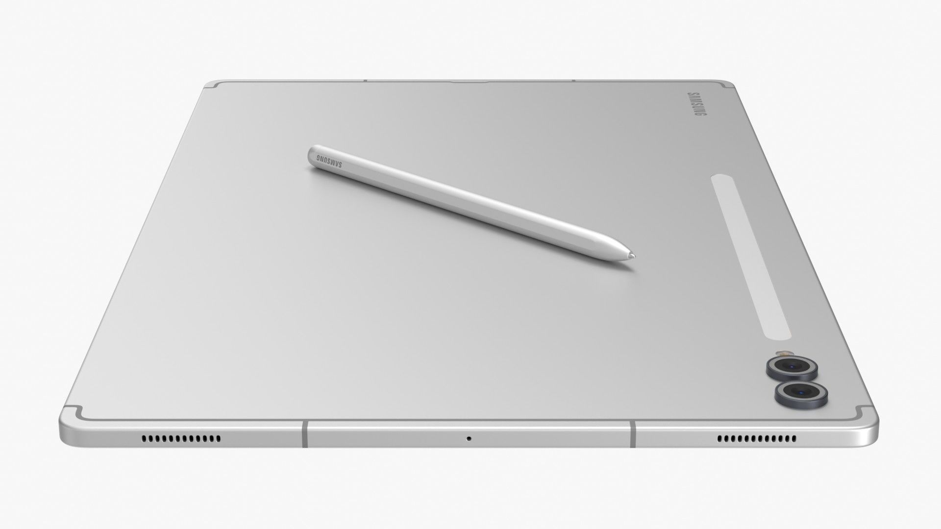 Samsung Galaxy Tab S10 Ultra Silver 3D model_4