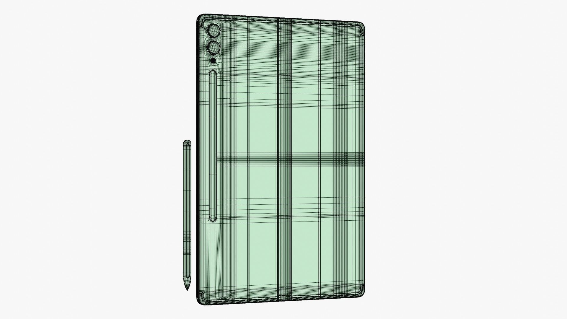 Samsung Galaxy Tab S10 Plus And Ultra Gray 3D model_20