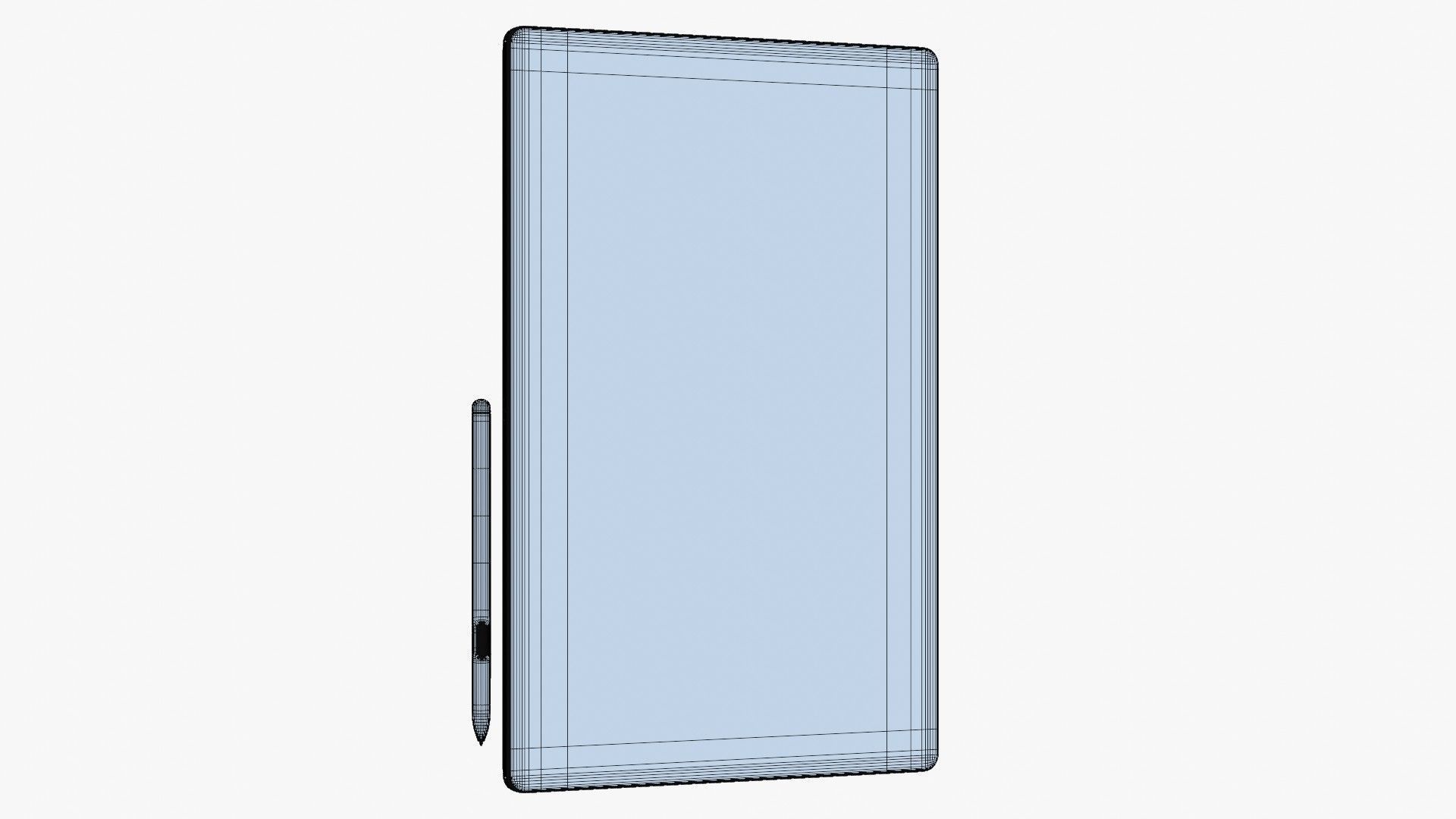 Samsung Galaxy Tab S10 Plus And Ultra Gray 3D model_40