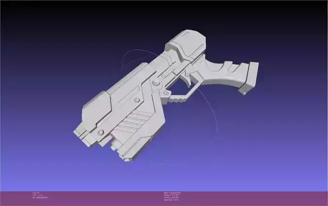Metroid Paralyzer 3D model