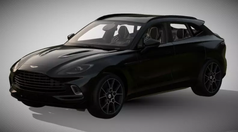 2021 Aston Martin DBX 3D model_0