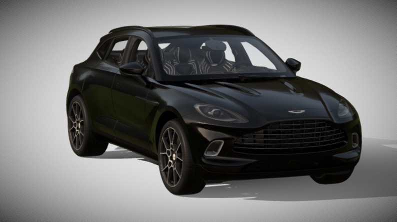 2021 Aston Martin DBX 3D model_2