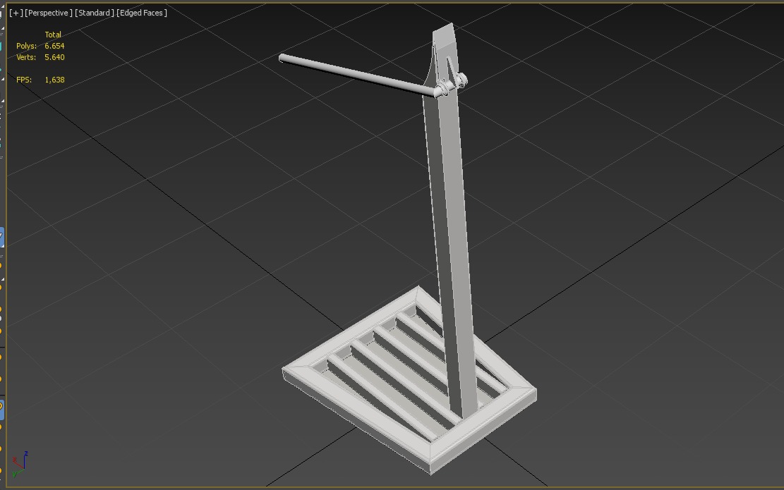 MANUAL COCONUT REMOVER SKIN TOOL HUSK PEELER DEHUSKER 3D model_19