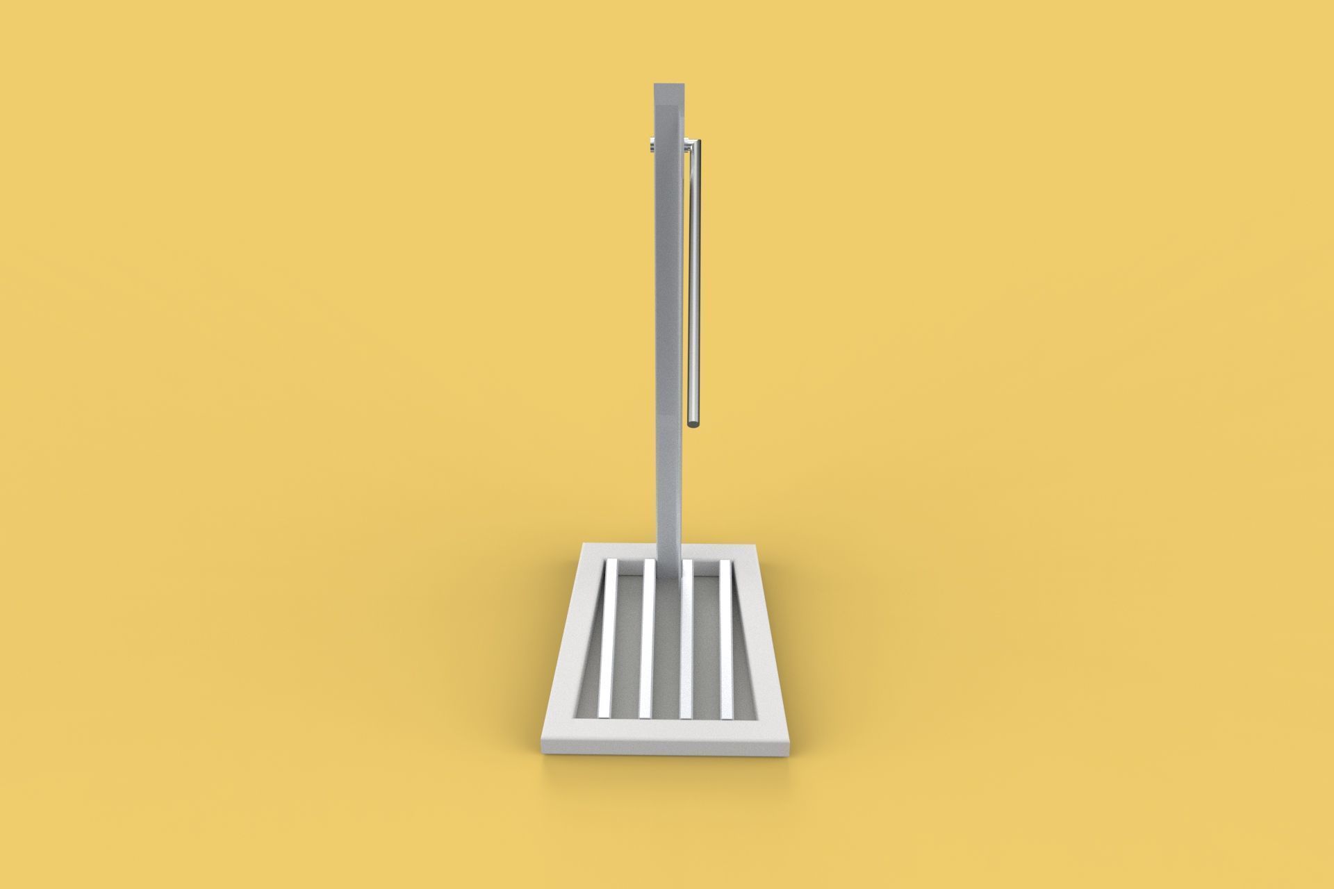 MANUAL COCONUT REMOVER SKIN TOOL HUSK PEELER DEHUSKER 3D model_14