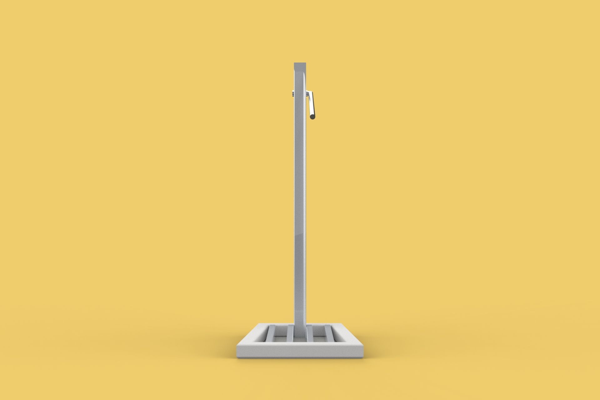 MANUAL COCONUT REMOVER SKIN TOOL HUSK PEELER DEHUSKER 3D model_13