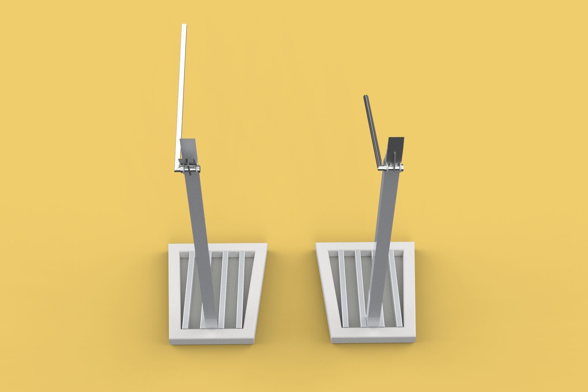 MANUAL COCONUT REMOVER SKIN TOOL HUSK PEELER DEHUSKER 3D model_11