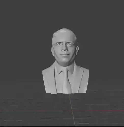 Jesse Ernest Wilkins 3D print model
